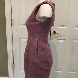 SSXR Sheath Dress in Fun pink wool NWT
